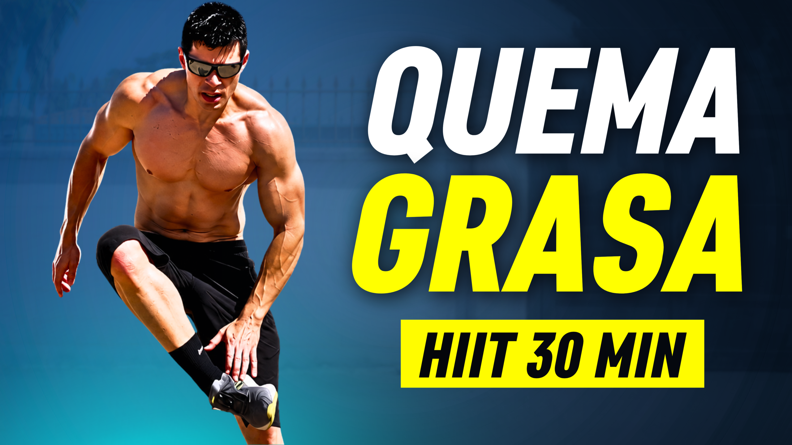 Rutina de cardio HIIT de 30 minutos sin material de Denilbase